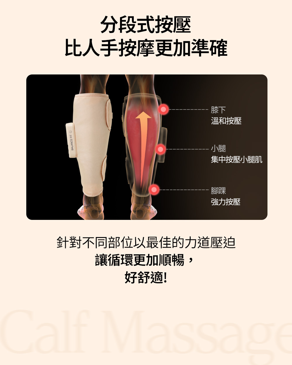 Balance Fit Calf Massager 小腿按摩器